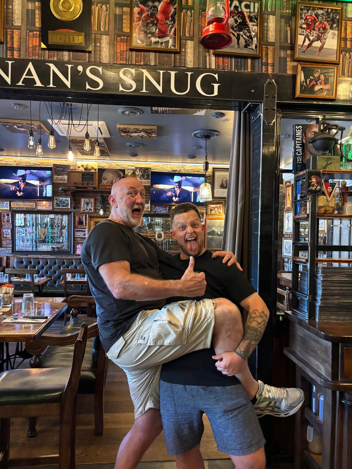 Soirée dans un pub