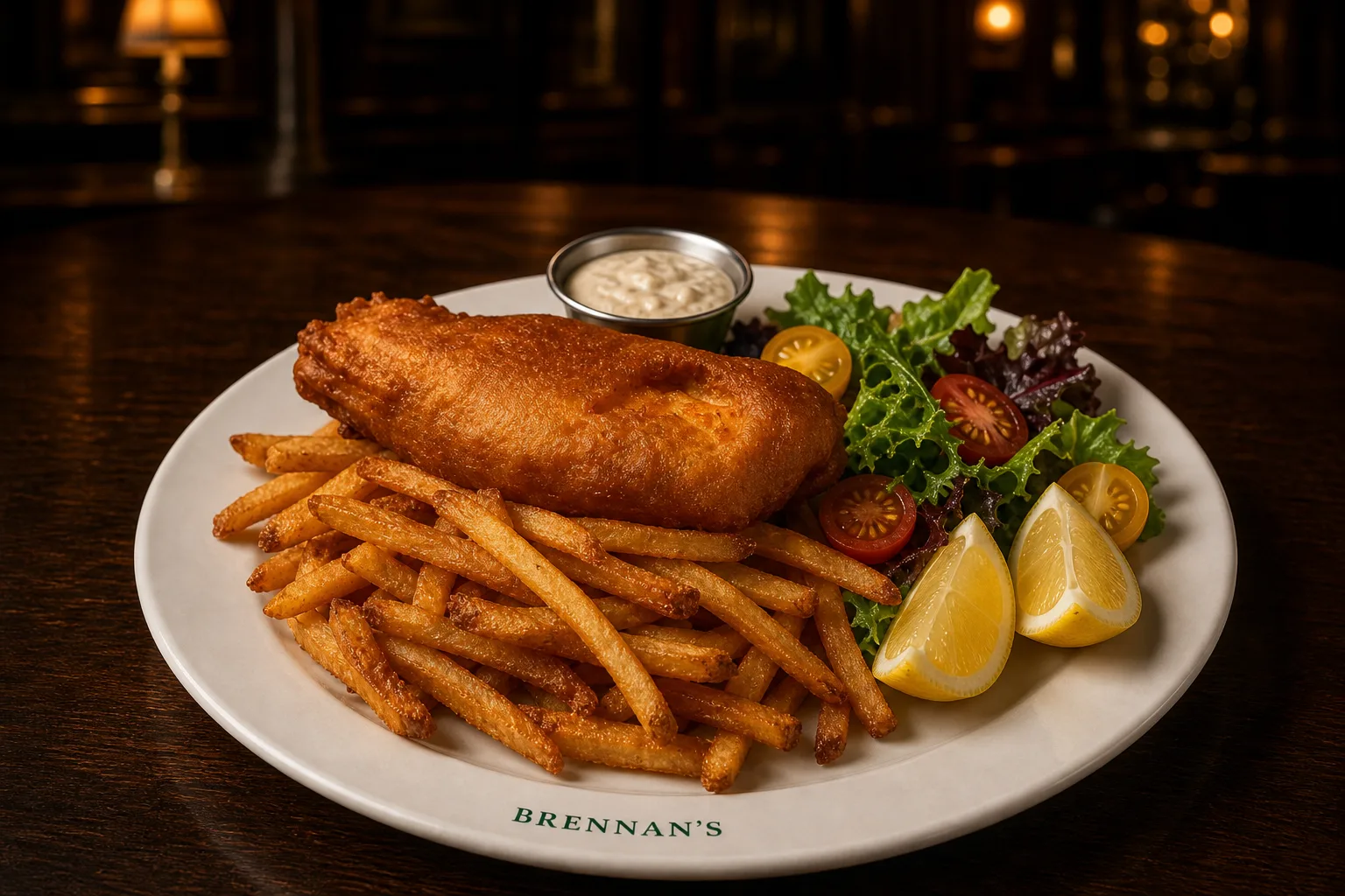 Mighty Brennans, burger signature du restaurant à Seilh
